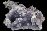Beautiful, Purple, Botryoidal Grape Agate - Indonesia #79141-1